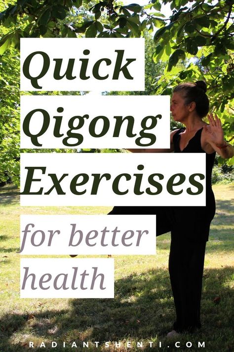 Practice these quick qigong exercises for better health with Radiant Shenti. Qigong benefits include increased flexibility, a clear mind, and strength. These qigong for beginners workout videos will have you feeling in better health. #qigongexercises Qigong Benefits, Qi Gong Exercises, Face Massage Video, Beginner Workout Video, Neck And Shoulder Exercises, Retirement Activities, Tai Chi For Beginners, Beginners Workout, Qigong Exercises