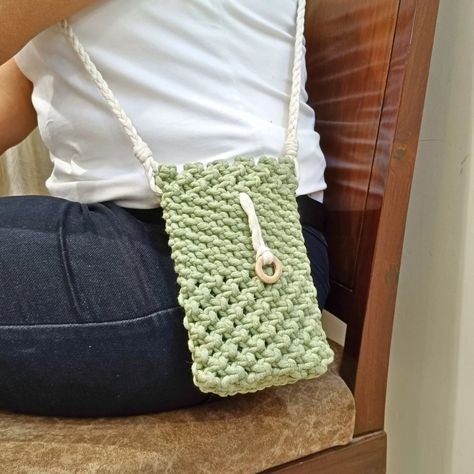 Emerald Haven Macramé Mobile Purse Shop us at : www.emeraldeshop.com DM us for more information or to order Follow us @_emerald_e_shop [Macrame, bag, purse, mobile, pouch, purse, sling, designer, latest, new arrival, handmade, handcrafted, get it now, new in store, emeraldeshop, bags, girls, fashion, must have, women, woman] #fashion #shopnow #newarrival Mobile Purse, Mobile Pouch, Pouch Purse, Macrame Bag, Get It Now, Woman Fashion, Girls Fashion, New Arrival, Must Haves