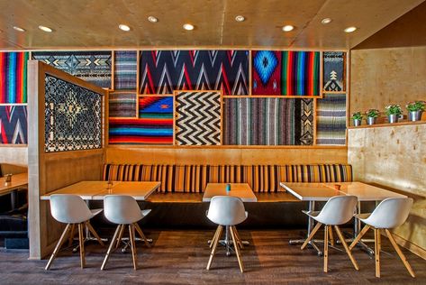 Don Chido – an authentic, stylish Mexican restaurant in San Diego Mexican Restaurants Interior, Mexican Restaurant Design, Mexican Restaurant Decor, Mexican Bar, Mexican Restaurants, Mexican Decor, Bar Interior, Restaurant Ideas, Bar Design Restaurant