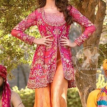 #DeemasFashion #BridalCoutureWeek #Fashion #PakistaniDesignerDresses #BridalDresses2016 #MissVeetPakistan2016 #Canada #BridalOutfit #FormalDresses #WeddingOutfit #PartyDresses https://deemasfashion.com/shocking-pink-embroidered-short-frock/ Latest Pakistani Fashion, Short Frocks, Short Frock, Pakistani Formal Dresses, Desi Wedding Dresses, Formal Wear Dresses, Shocking Pink, Desi Clothes, Pakistani Bridal Wear