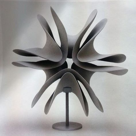 Merete Rasmussen | IAIN CLARIDGE Generative Design, Parametric Design, Form Design, Organic Form, A Metal, Paper Sculpture, Abstract Sculpture, Pics Art, Organic Shapes