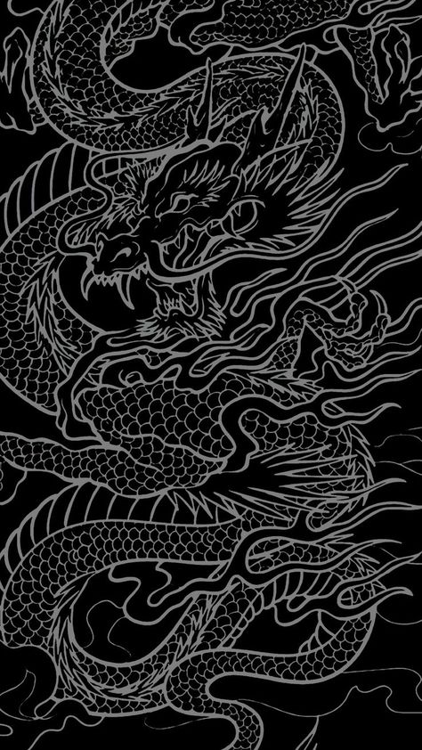 Japanese Geisha Drawing, Free Spirit Art, Dragon Wallpaper Iphone, Blackout Tattoo, Simple Tattoo Designs, Space Wallpaper, Back Tattoo Women, Textile Pattern Design, Japanese Tattoo Art