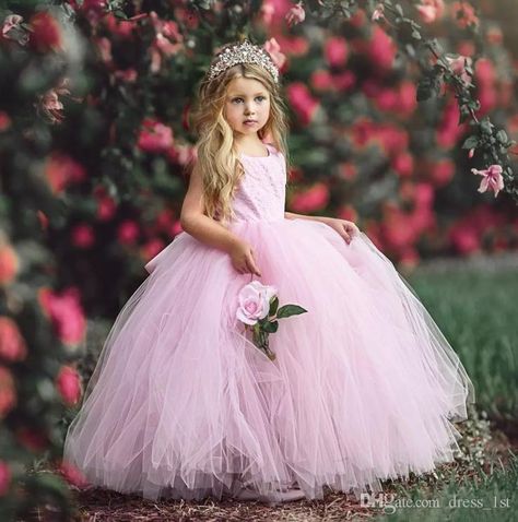 Toddler Flower Girl, Pink Flower Girl, Toddler Flower Girls, Pink Ball Gown, Toddler Flower Girl Dresses, Tulle Sleeves, Tulle Flower Girl, Tulle Flowers