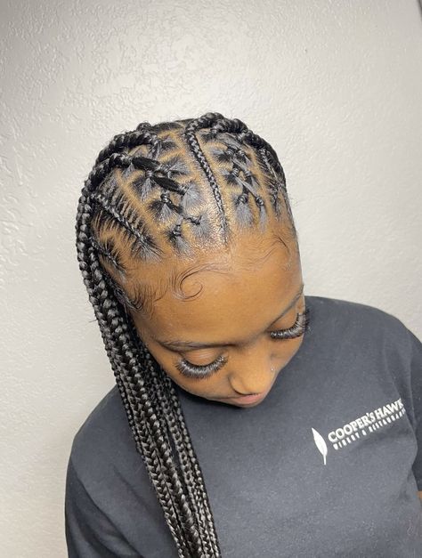 @braidsbyniyiah on instagram Rubber Band Fulani Braids, Fulani Braids, Rubber Band, Rubber Bands, Braids, Band, On Instagram, Instagram, Plaits