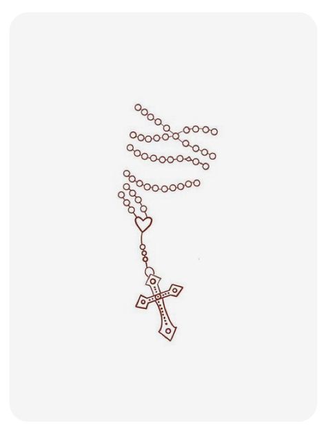 Rosary Tattoo For Men Wrist, Rosery Tattoos Hand, Rosario Tattoo Design, Rosary Outline, Prayer Beads Tattoo, Rosary Tattoo Stencil, Rosary Tattoo Design, Rosary Tattoo Wrist, Cross Tattoo On Wrist