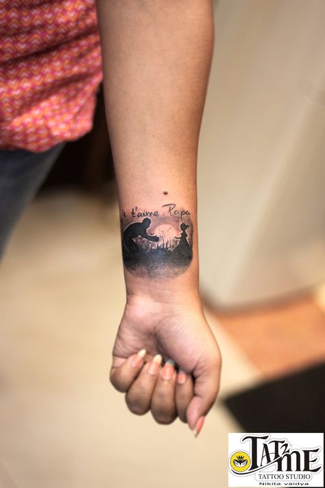 Father Daughter Tattoo, Rip Tattoos For Dad, Father Son Tattoo, Tattoos For Dad Memorial, Father Daughter Tattoos, About Father, Father Tattoos, Daughter Tattoo