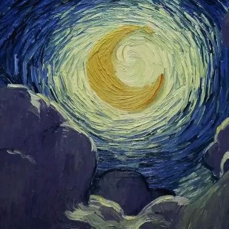 فنسنت فان جوخ, Astronomy Art, Arte Van Gogh, Van Gogh Paintings, Van Gogh Art, Starry Night Van Gogh, Aesthetic Instagram Theme, Ethereal Art, Surreal Art