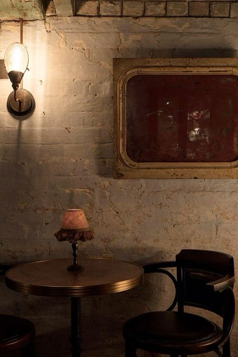 Dim Lit Restaurant, Dark Brown Moodboard, Brown Luxury Aesthetic, Satine Moulin Rouge, Soft Brown Aesthetic, Jazz Restaurant, Cafe Lounge, Jazz Bar, Jazz Club