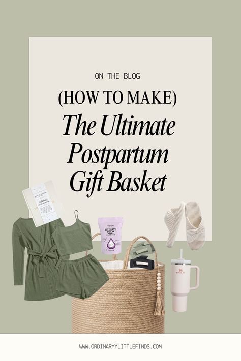 Create the perfect gift basket for new and expecting mothers to use in the postpartum phase. Present your thoughtfully curated basket at baby showers or as a warm welcome when they return home with their newborn. Postpartum Gift Basket, Postpartum Gift, Perfect Gift Basket, New Mom Gift Basket, Mom Gift Basket, New Mom Gift, Pregnancy Gifts, Gifts For New Moms, Gift Basket