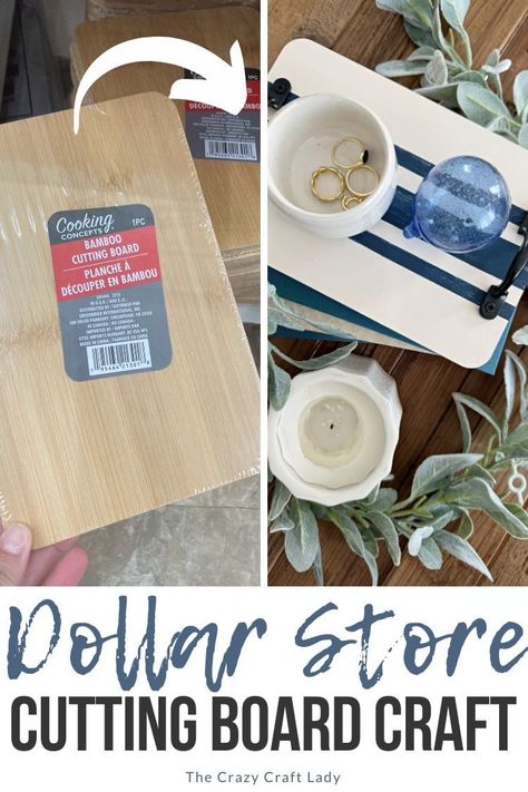 Elevate your home decor with this stunning Dollar Store Craft: Mini Grain Sack Tray!  This DIY project transforms inexpensive materials into a high-end, decorative tray perfect for table risers.  Using faux tin tiles and Mod Podge, you'll create a rustic chic serving tray that's both beautiful and functional.  Get inspired by these DIY risers and board crafts; this project is married AF to style and budget-friendliness!  Perfect as DIY risers or decorative trays, this High End Dollar Tree DIY is surprisingly simple. Explore more Table Risers DIY Ideas and Wood Risers projects for additional inspiration.  #DollarStoreDIY #DIYTrays #TableRisers #DecorativeTrays #HighEndDollarTreeDIY #DIYRisers #FauxTinTiles #WoodRisers #ModPodgeCrafts #ServingTray #BoardCrafts #MarriedAF Candle Tray Ideas, Wooden Tray Diy, Diy Trays, Faux Tin Tiles, Small Wooden Tray, Christmas Serving Tray, Craft Organization Diy, Dollar Tree Farmhouse, Diy Serving Tray