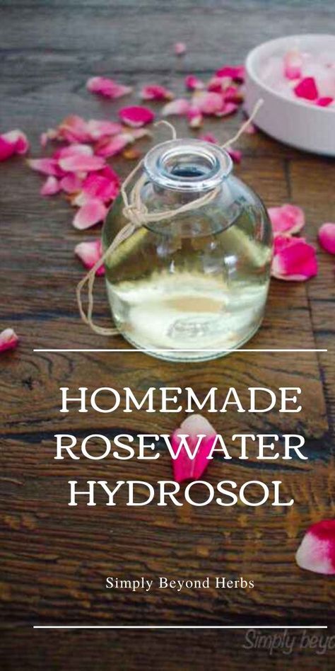 Uses For Rose Water, Rosewater Recipe, Herb Healing, Make Rose Water, Making Rose Water, Homemade Rose Water, Rose Water Diy, Smudge Spray, Rose Hydrosol