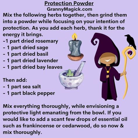 Margaret Jamison on Instagram: "There are so many “recipes” for Protection Powder! Many incorporate eggshells, sometimes in lieu of the salt; while others may add garlic for example." Kitchen Witch Recipes, Hoodoo Spells, Magickal Herbs, Herbal Magic For Wiccans, Ayurvedic Healing, Help Needed, How To Dry Sage, Grimoire Book, Essential Oils Herbs