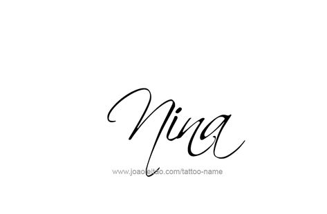 Tattoo Design Name Nina Nina Tattoo Name, Nina Tattoo, Nina Name, Tattoo Design Name, Gucci Makeup, Cursive Tattoos, Initial Tattoo, Birthday Plate, Name Tattoo Designs