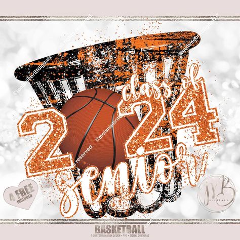 Basketball Senior Night Shirt Ideas, Senior Night Shirt Ideas, Basketball Senior Night Posters, 4h Crafts, Night Basketball, Basketball Party Decorations, Grandkid Gifts, Basketball Senior Night, Basketball Shirt Designs