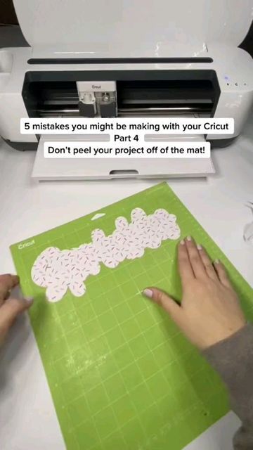 Cricut Hacks | Crafts | DIY on Instagram: "Are you making this mistake? 🤔 Tag your friends. Also, if you still haven't gotten the discounted 100K fonts bundle offer, comment "Fonts". -------- Follow @cricuthackers for daily content on the best tips and tricks for cricut lovers. Turn the save button black 🖤 Daily reminder: You're doing great. It's okay to make mistakes sometimes ♡ The video belongs to @cricutcally (tiktok) Kindly follow the creator tagged. ------- #craft#crafts#cricut#cricut Cricut Projects Beginner Videos, Sarah Maker, Cricut Air 2, Crafts Cricut, You're Doing Great, Cricut Hacks, Cricut Air, Cricut Tips, Maker Project