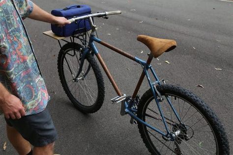 Commuter Bike Style, Mtb Cycles, Vintage Mountain Bike, Mt Bike, Urban Bicycle, Wooden Bike, Mountain Bike Frames, Retro Bicycle, Steel Bike