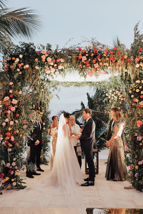 A Three-Day Celebration of Love: A Glamorous Jewish Wedding at Chable Maroma Cancun - Camila Urrea | Wedding photographer Jewish Beach Wedding, Glamorous Decor, Welcome Party, Power Of Love, Jewish Wedding, Welcome To The Party, The Power Of Love, Mexico Wedding, Three Days