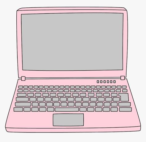 Laptop Drawing Aesthetic, Laptop Png Aesthetic, Pink Computer Aesthetic, Neuromorphic Computing, Laptop Clipart, Laptop Drawing, Pink Computer, Kawaii Laptop, Laptop Icon