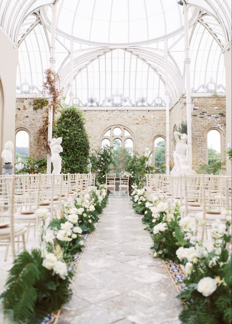 Wedding Runway Aisle Outdoor, Killruddery House, Euridge Manor Wedding, Surrey Wedding Venues, Kilruddery House Wedding, Villa Eyrie Wedding, Venue Inspiration, House And Garden, Dream Life House