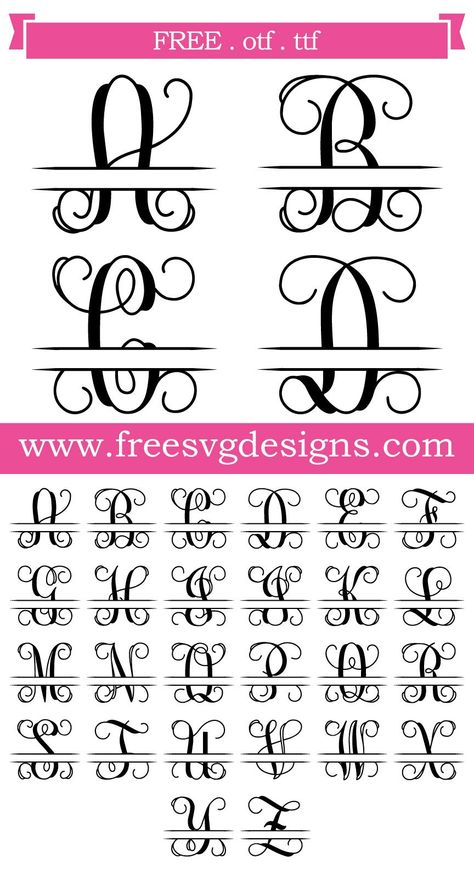 Free Svg Files For Cricut Names, Monograms For Cricut Free, Free Cricut Monogram Downloads, Christmas Fonts Alphabet, Free Monogram Fonts, Christmas Fonts Free, Cricut Monogram, Free Monogram, Projets Cricut