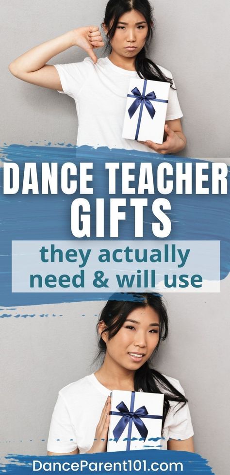 Written by a dance teacher - This is your comprehensive guide to presents that will make any dancer-teacher feel extra special this holiday season! These are the best and most unique gifts you could give a dance or ballet teacher. For more information, read our full article! Gift Ideas for recital, birthdays, Christmas, competition season, teacher appreciation and more! #gifts #ballet #dance #danceteacher Thank You Gifts For Dance Teachers, Dance Instructor Gift Ideas, Best Dance Teacher Gifts, Thank You Dance Teacher, Diy Dance Teacher Gifts, Christmas Gift For Dance Teacher, Christmas Gifts For Dance Teachers, First Dance Recital Gift, Dance Teacher Thank You