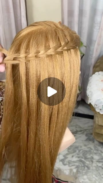 Hair Style Vedio, Waterfall Braid, Instagram Tutorial, Braids, Hair Styles, Hair, On Instagram, Instagram, Plaits