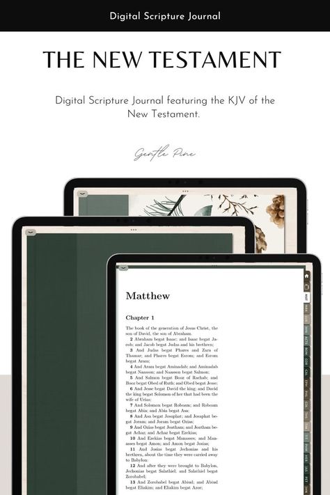 KJV of The New Testament; this beautiful digital scripture journal will inspire your creativity, as you journal, scribble, and create your way through this digital scripture studying tool. It comes with scripture study helps, including the 2023 Come Follow Me study schedule. Come Follow Me 2023, Scripture Journal, Son Of David, Study Schedule, The New Testament, Study Help, Scripture Study, Scripture Journaling, Digital Journal