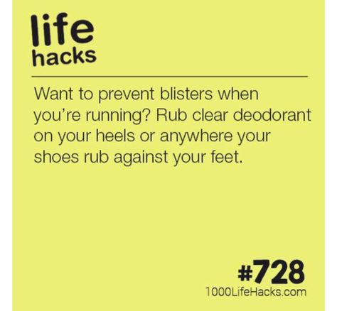 Prevent Blisters, 1000 Life Hacks, Body Hacks, Smart Things, Simple Life Hacks, Diy Life Hacks, Girl Life Hacks, Health And Beauty Tips, Survival Tips