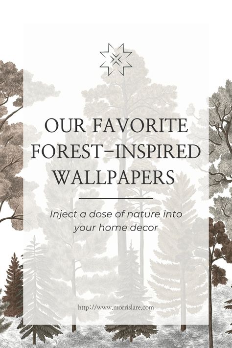 Make your home a cozy haven with the warmth of woodland wallpaper. Perfect for creating a snug winter ambiance. Dive into our post to find your favorite from our roundup of our favorite forest-inspired wallcoverings. Woodland Wallpaper Office, Woodland Wallpaper Bathroom, Cabincore Wallpaper, Forest Theme Wallpaper, Aspen Wallpaper, Woodsy Wallpaper, Lake House Wallpaper, Pine Forest Wallpaper, Evergreen Wallpaper