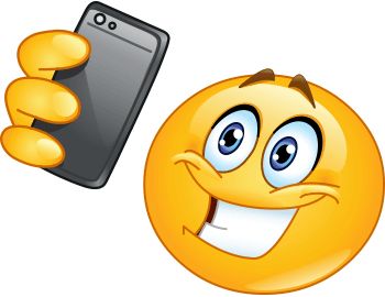 If you like taking selfies, this smiley might be perfect for you to share in your next status update. Get to know all of our cool smileys and share a few every day. Wütender Smiley, New Emoticons, Symbols Emoticons, Facebook Emoticons, Emoticon Faces, Images Emoji, Whatsapp Stickers, New Emojis, Emoticons Emojis