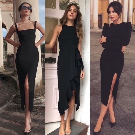 Semi Formal Outfits For Women Parties, Formal Outfits For Women Parties, Formal Outfits For Women, Semi Formal Outfits For Women, Semi Formal Outfits, Black Dresses Classy, Formal Outfits, Pretty Prom Dresses, Outfits For Women