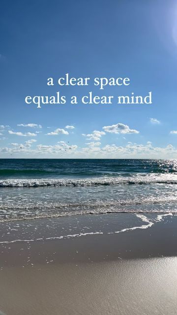 j e n | modern feng shui 🧿 on Instagram: "lil weekend reminder for you 🌊  a clear space equals a clear mind. also a cluttered space equals a cluttered mind.   tell me: in which area of your life do you need more clarity?💌  #housetherapy #sacredspaces #intentionalliving  #mindfulliving #manifestwealth #moneyflows #manifestmoney #attractmoneyeasy  #attractwealthandabundance #fengshuilifestyle #modernfengshui #fengshuiconsultant" Clear Space Clear Mind, Spiritual Interior, Weekend Reminder, Cluttered Mind, In Flow, Space Clearing, The Missing Piece, Energy Management, Clear Mind