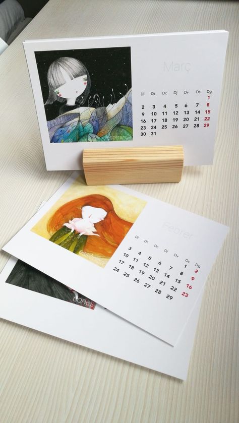 Photo Calendar Diy, Calendar Design Inspiration, Diy Desk Calendar, Scrapbook Calendar, Modern Calendar, Table Calendar, Creative Calendar, 달력 디자인, Birthday Gifts For Boyfriend Diy