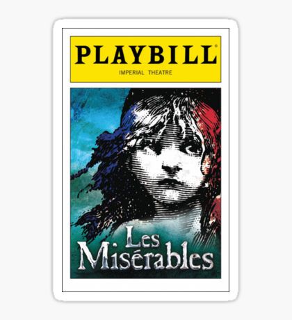 Les Miserables Playbill Sticker Broadway Playbills, John Owen, Jean Valjean, Ramin Karimloo, Musical Plays, Broadway Theatre, Broadway Musical, Broadway Musicals, Theatre Kid