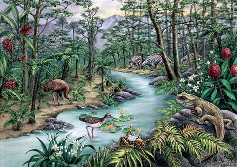 Mesozoic Era, Mass Extinction, Drifting Apart, North American Wildlife, Prehistoric Wildlife, Cretaceous Period, Dinosaur Pictures, Prehistoric World, Prehistoric Art