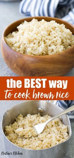 Keto Brown Rice Recipes, Whole Grain Brown Rice Recipes, Stovetop Brown Rice, Best Way To Cook Brown Rice, Brown Rice Stovetop, How To Cook Brown Rice, Rice On The Stove Top, Brown Rice Recipes Easy, Fluffy Brown Rice