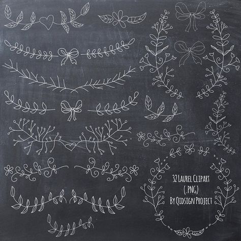 Hey, I found this really awesome Etsy listing at https://www.etsy.com/listing/186833404/black-and-chalk-hand-drawn-laurel Chalkboard Clipart, Handmade Business Cards, Wedding Invitation Digital, Scrapbooking Wedding, Bow Clipart, Hand Lettering Inspiration, Chalkboard Designs, Leaf Clipart, Chalkboard Background