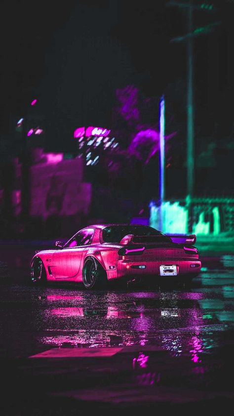 JDM Mazda RX7 Walpaper Discover more Aesthetic Car, Japan Car, JDM, JDM Car, JDM Legends wallpaper. https://www.ixpap.com/jdm-mazda-rx7-walpaper/ Aesthetic Car, Mazda Rx7, Jdm, Mazda, Sports Car, Neon, Wallpapers, Sports, Purple