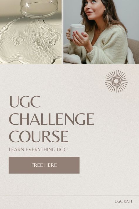 Ugc Creator Tips, Ugc Tips, Challenge Course, Interview Tips, Contract Template, Portfolio Templates, 30 Day Challenge, Be Successful, Instagram Post Template