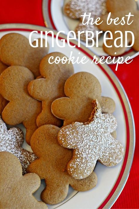 Are you looking for the BEST gingerbread cookie recipe?  This isn't the hard gingerbread recipe to make a house with.  This recipe leaves a crispy cookie with a soft inside.  These can be cutout with your favorite cookie cutter but I always choose the gingerbread man of course!  Try this recipe! Molasses Cutout Cookies Soft, The Best Gingerbread Cookies, Best Gingerbread Recipe, Gingerbread Cutout Cookies, Best Gingerbread Cookie Recipe, Cleverly Simple, Gingerbread Cookie Recipe, Best Gingerbread Cookies, Cookie Gingerbread