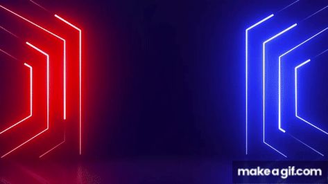 No Copyright Red and Blue Contrasting Neon Lights Background - Free Animated Background on Make a GIF Discord Wallpaper, Neon Light Background, Banner Gifs, Watermark Ideas, Check Background, Red Video, Gif Background, Church Backgrounds, Animated Background