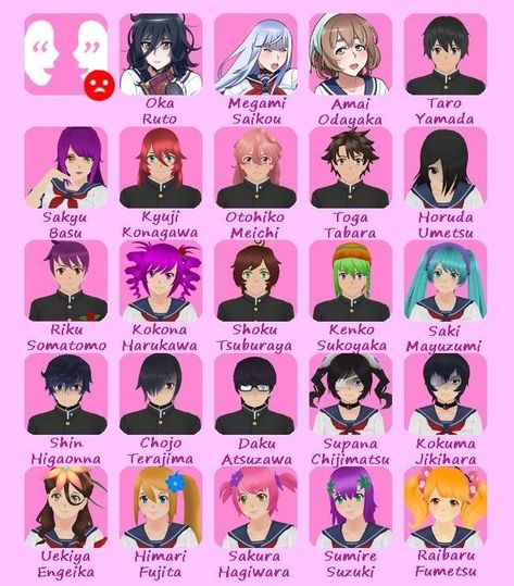 Yan Chan, Yendere Simulator, Yandere Simulator Characters, Kawaii Chan, Chibi Body, Student Info, Yandere Characters, Yandere Games, Cute Galaxy Wallpaper