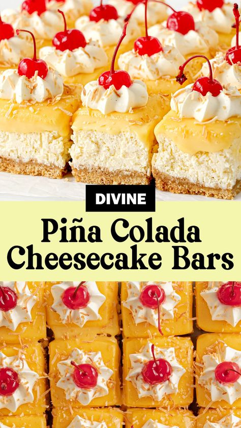 Pina Colada Cheesecake, Upside Down Cheesecake, Pineapple Curd, The Scran Line, Scran Line, Simple Family Meals, Jelly Desserts, Coconut Cheesecake, Comfort Desserts