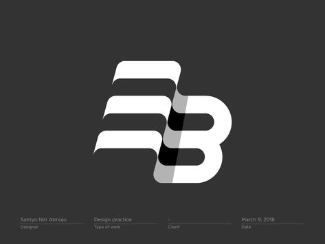 BE / EB monogram | logo | logotype by Satriyo Atmojo on Dribbble 3 Letter Logo, Two Letter Logo, B Letter Logo, Car Brands Logos, Logo Design Set, Clothing Brand Logos, Initial Logo, Art Appliqué, Logotype Design