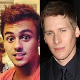 Tom Daley's Boyfriend: Olympic Swimmer Dating Dustin Lance Black [READ MORE: http://uinterview.com/news/tom-daleys-boyfriend-olympic-swimmer-dating-dustin-lance-black-9736] #tomdaley #dustinlanceblack #dating #couples #cutecouples #celebcouples #bisexual #boyfriend #olympics Lance Black, Olympic Swimmers, Tom Daley, Screenwriting, Celebrity Couples, Celebrities, Black