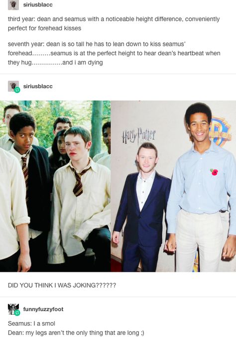 deamus, seamus finnigan, dean thomas, harry potter, hp Seamus Finnigan X Dean Thomas, Seamus X Dean Ship, Dean Thomas X Seamus Finnigan, Dean And Seamus Harry Potter, Seamus X Dean, Deamus Headcanons, Dean Thomas And Seamus Finnigan, Dean X Seamus, Dean Seamus