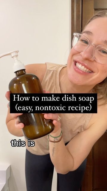 Castile Dish Soap Recipe, Diy Dish Soap Castile, Natural Degreaser, Castile Soap Recipes, Homemade Dish Soap, Healthy Board, Diy Cleaner, Diy Dish Soap, Nontoxic Cleaning