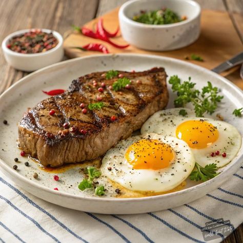 Keto Steak and Eggs 🥩 Starting the day with a hearty plate of Keto Steak and Eggs! 🍳💪 🔥 This protein-packed meal is a low-carb classic, perfect for fueling your day with clean, keto-friendly energy! 🌟 Elevate your keto journey with this delicious, wholesome breakfast option. 💡 Want more recipes like this? Grab your FREE Keto Cookbooks and a 7-Day Fat-Burning Meal Plan now! 🍽️✨ ✅ Satisfy your taste buds while staying on track with keto ✅ Boost your energy with nutrient-dense ingredients ... Keto Steak And Eggs, Keto Steak, Fat Burning Meal Plan, Wholesome Breakfast, Keto Journey, Clean Keto, Steak And Eggs, Keto Cookbook, Custom Keto Diet