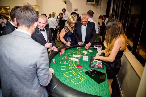 Poker Table At Wedding, Casino Games At Wedding, Gambling Wedding Theme, Wedding Poker Table, Casino Royale Wedding, Casino Theme Wedding Reception, Casino Wedding Reception, Casino Wedding Theme, Casino Theme Wedding