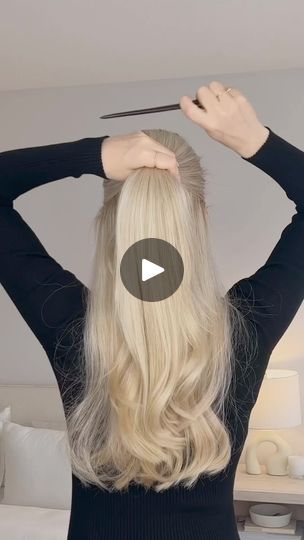 Alex Gaboury, Ash Blonde Hair Balayage, Half Up Hairstyle, Claw Clip Hairstyle, Clip Hairstyle, Blonde Balayage Highlights, Ponytail Hairstyles Easy, Traditional Hairstyle, Hair Diy